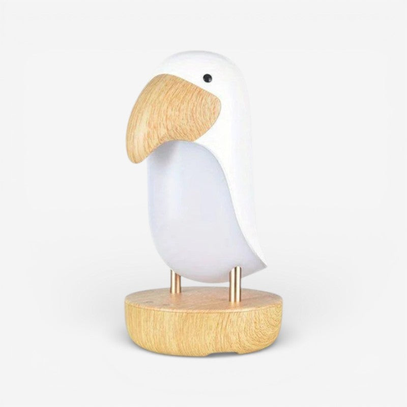 SoundNest – Table Lamp with Vogel Design & LED Light