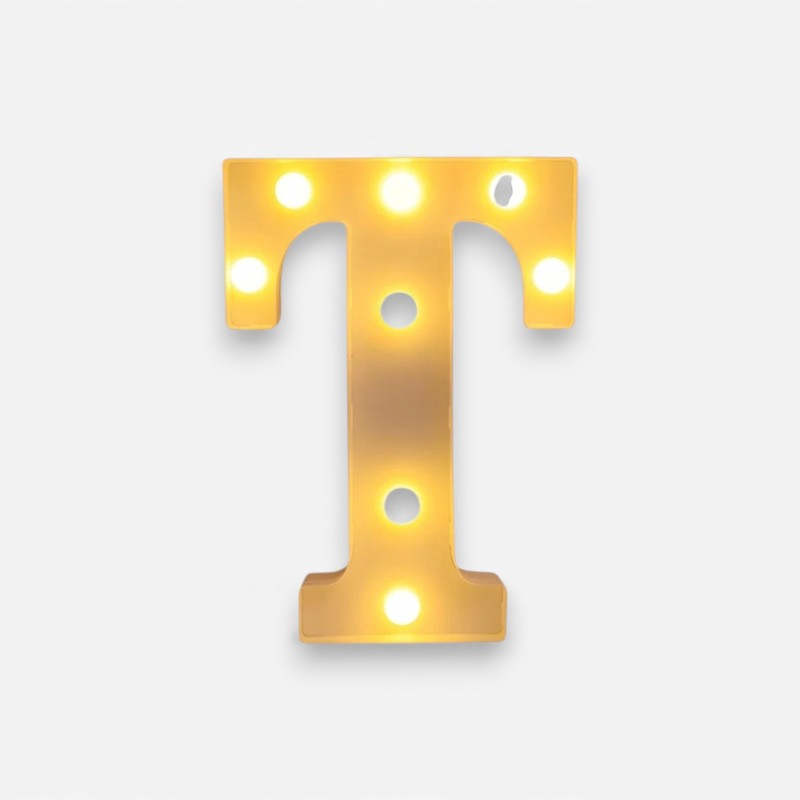 GlowLetter – Decoratieve LED Letter met Modern Ontwerp Velani