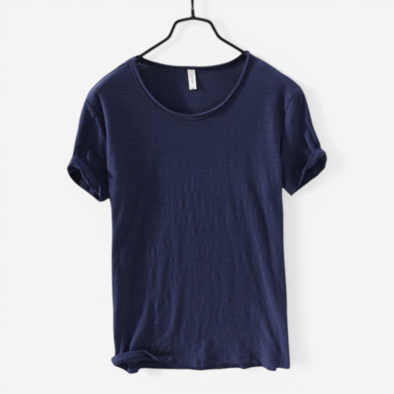 Harry – Loose Fit Round Neck Short Sleeve Shirt