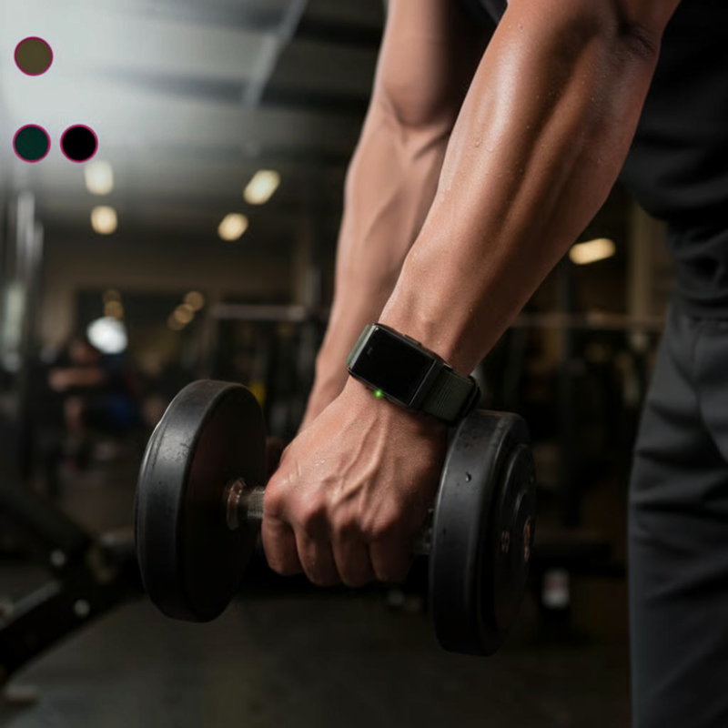 FitPulse - Y25 Screenless Fitness Tracker with Heart Rate and Sleep Monitoring