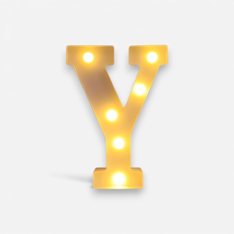 GlowLetter – Decoratieve LED Letter met Modern Ontwerp Velani
