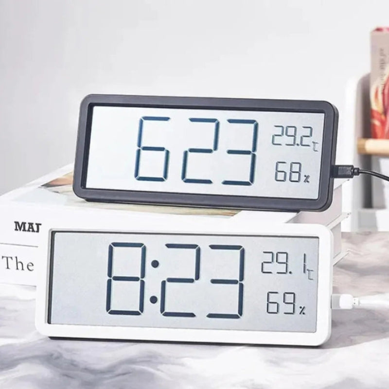 ChronaView – Digital Wall Clock with Clear Number Display