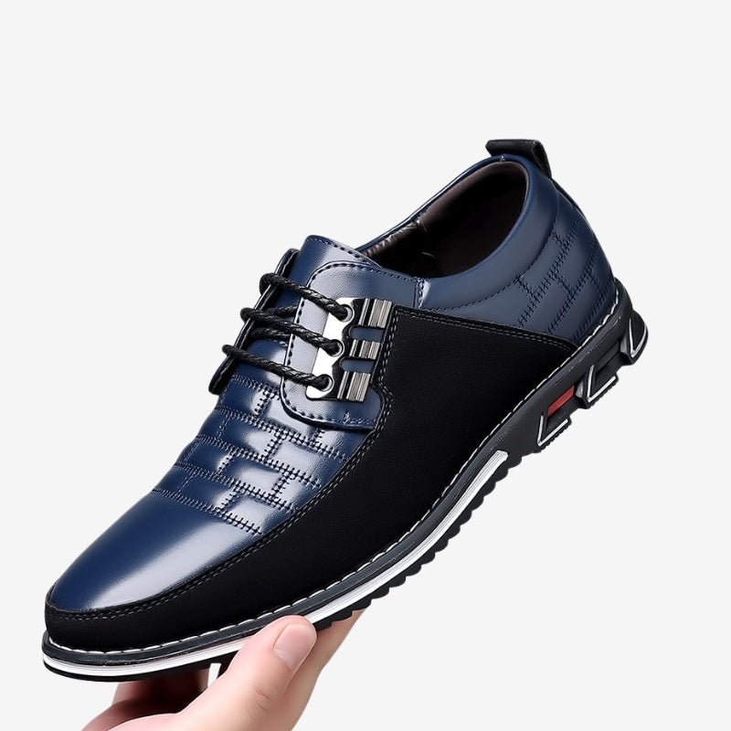Brian – Round Toe Shoes with Adjustable Laces and Anti Slip Grip