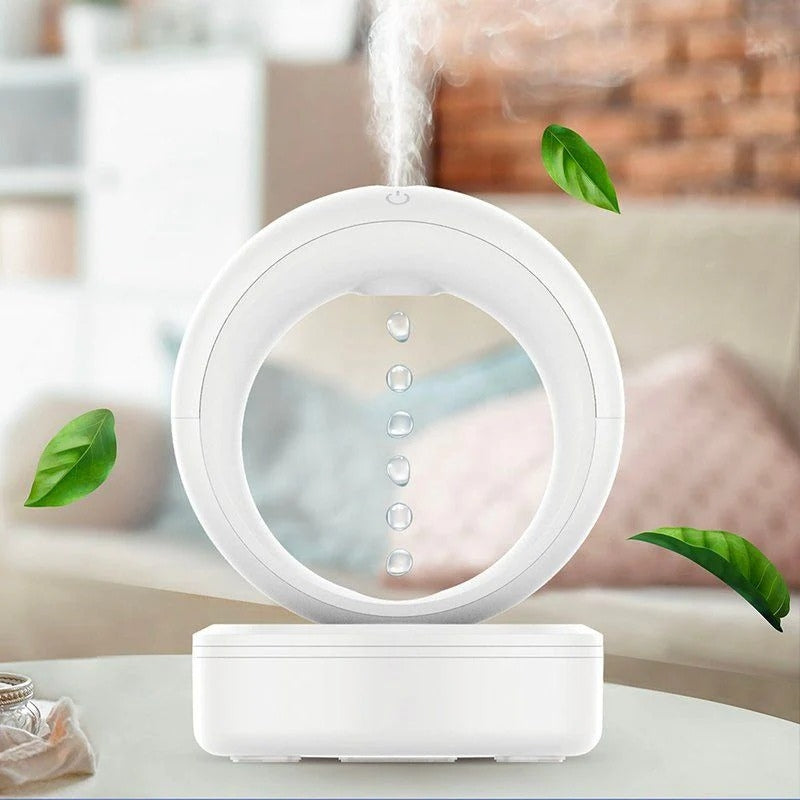 AeroDrop – Ronde aroma diffuser met LED-nachtlicht Velani