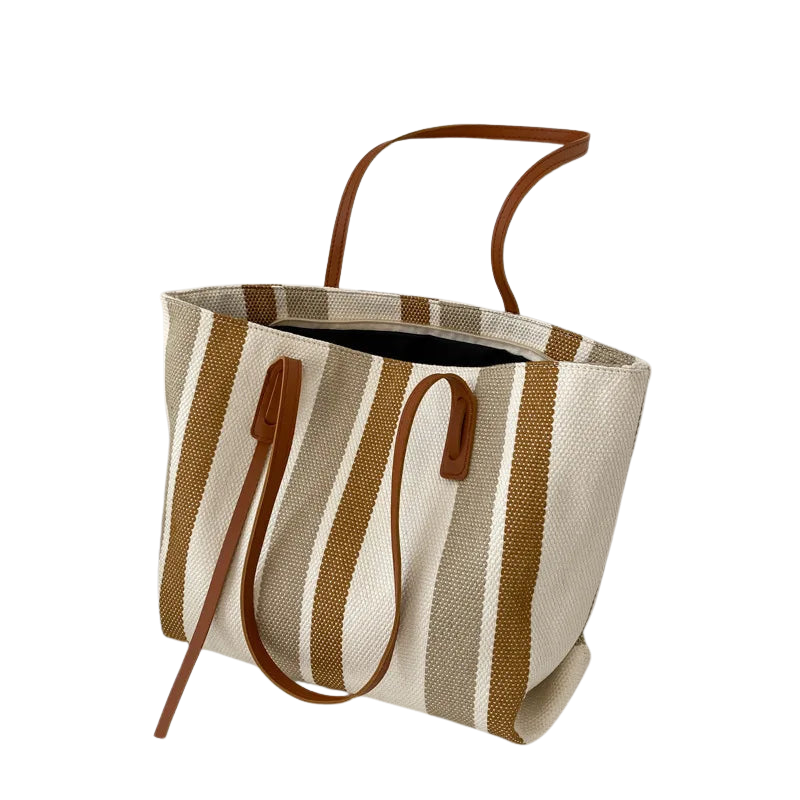 Ave – Gestreepte tas met groot compartiment Velani