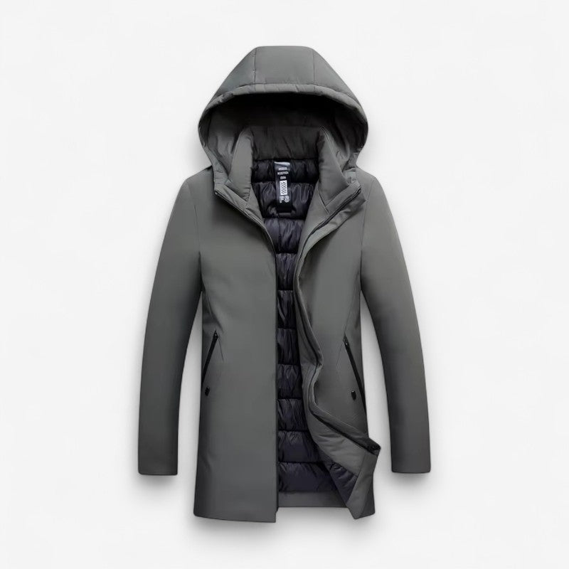 Jayden – Gewatteerd Jack met Lange Mouwen en Verstelbare Capuchon Velani