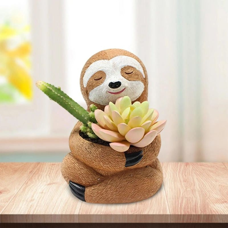 WildBloom – Decoratieve Bloempot met Dier-Geïnspireerd Ontwerp Velani