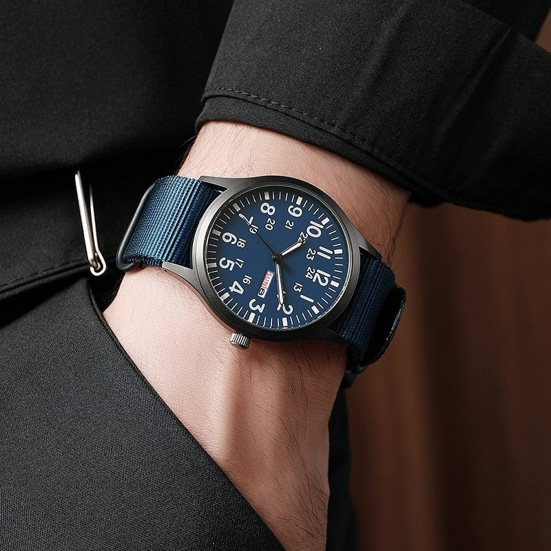 Lucas – Round Watch with Clear Numeric Display