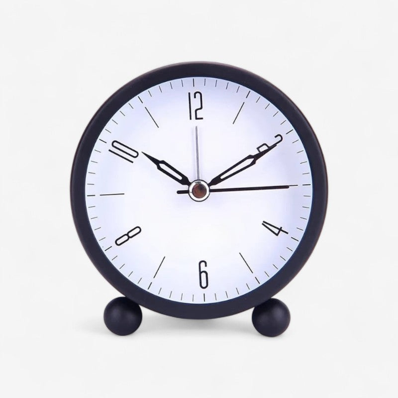 TimeCircle – Moderne Ronde Analoge Bureaularmklok Velani