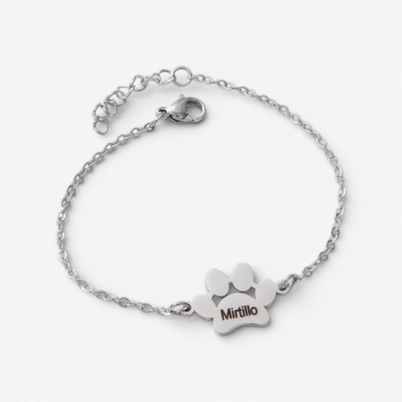 Paw Pendant Adjustable Bracelet