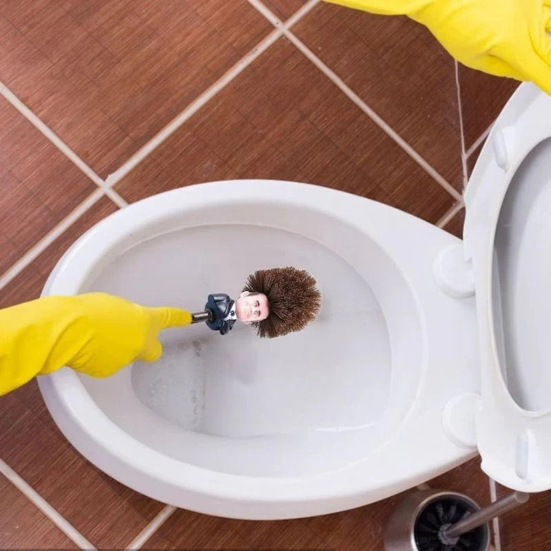 CleanEase – Toilet Brush with Base for Home Use