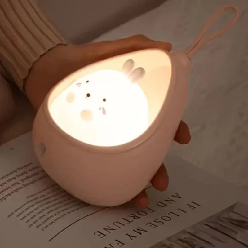 BuddyGlow – Rechargeable Cat-Shaped Night Light for Children
