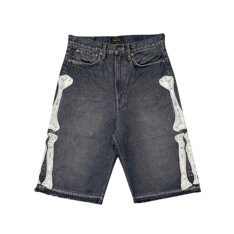 Jonas – Losse pasvorm Shorts met Zakjes en Knopenbies Velani