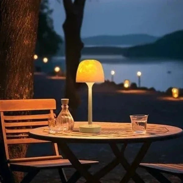 LumiAura – Touch Table Lamp with Dimmable Mood Light