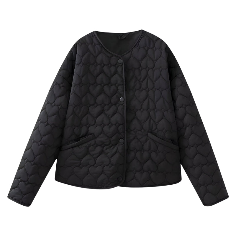 Avaleigh – Lange Mouwen Jas met Knopen en Zakjes Velani