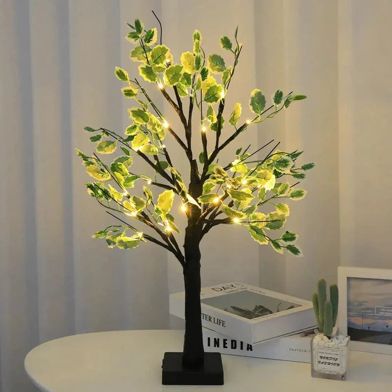 LeafGlow – LED bladtafellamp voor decoratieve verlichting in huis Velani