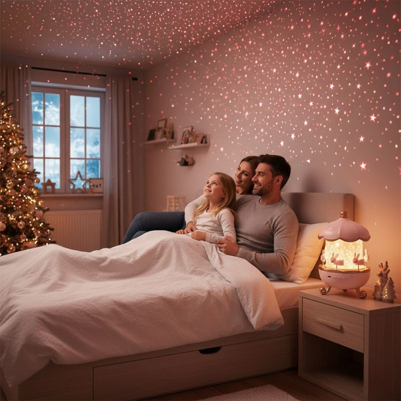 BeamGlow – Projectorlamp met Oplaadbaar Ontwerp Velani