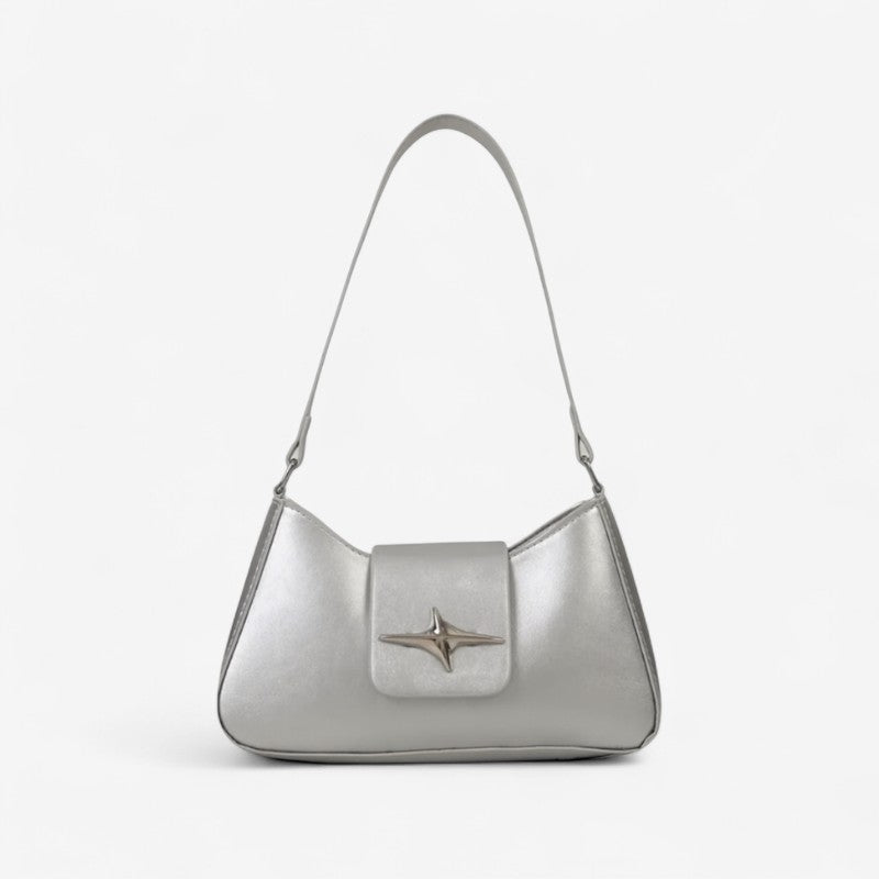 LunaBelle – Moderne Schoudertas met Lange Band en Rits Velani