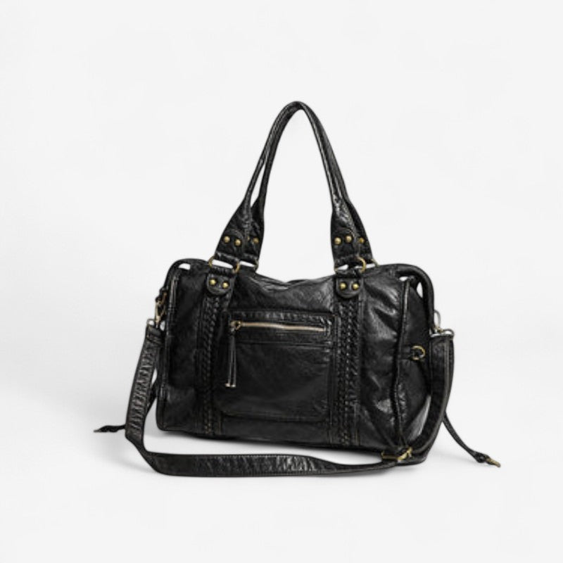 Adeline – Handtas met Verstelbare Schouderriemen en Ritssluitingszakken Velani