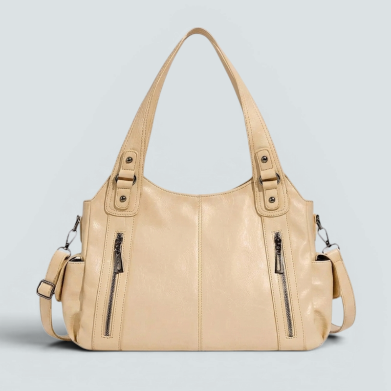Women's Shoulder Bag with Detachable Crossbody Strap
