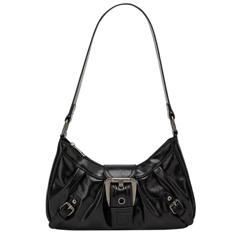 Nevia – Schoudertas met Grote Inhoud en Gesp Velani