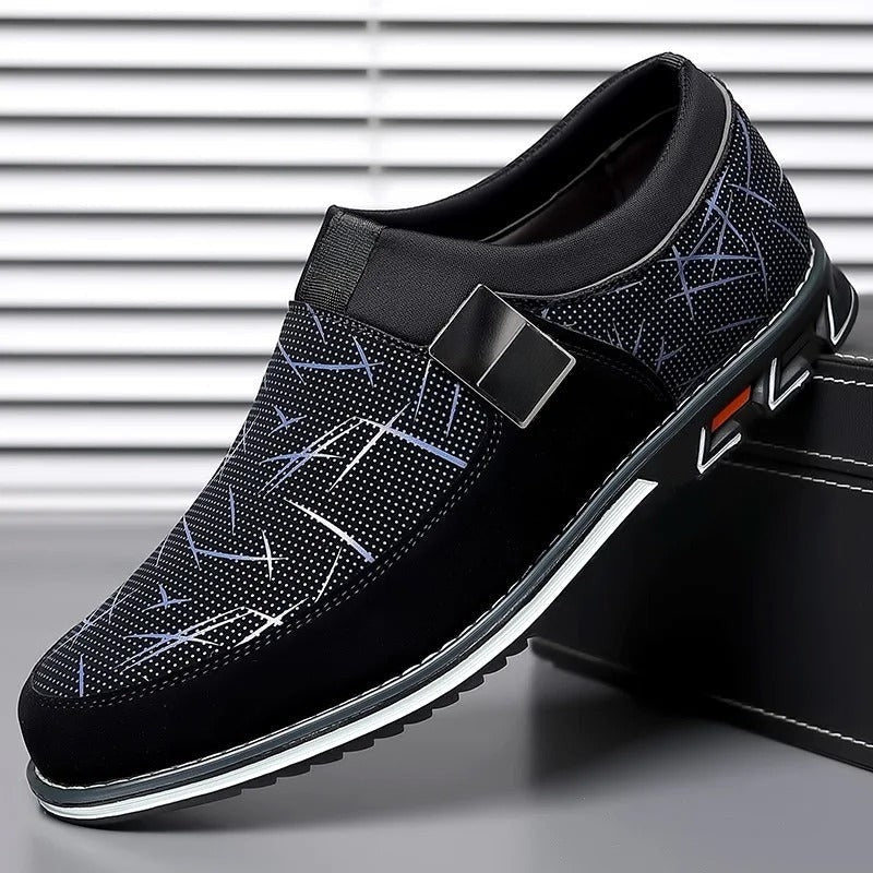 Daniel – Round Toe Loafers with Anti Slip Grip Design