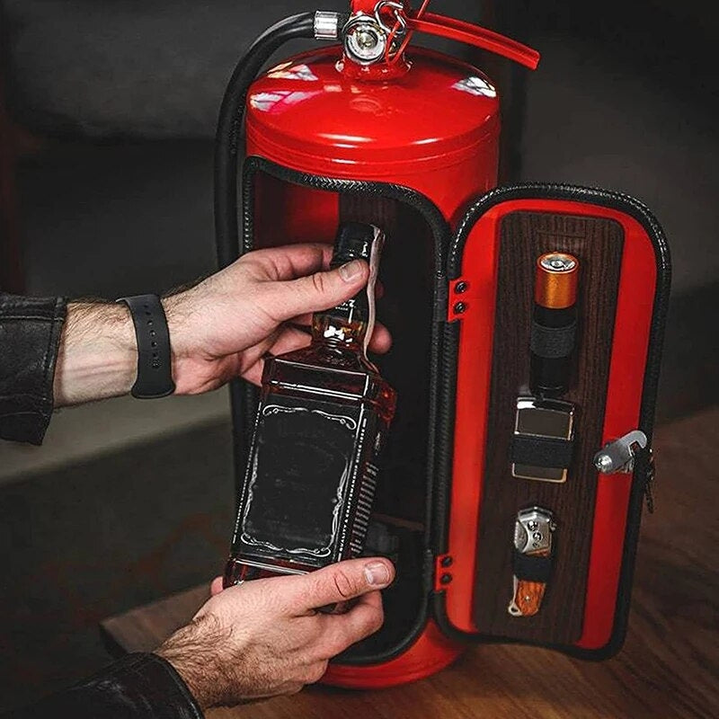 FireVault – Bottle Storage in Fire Extinguisher Design