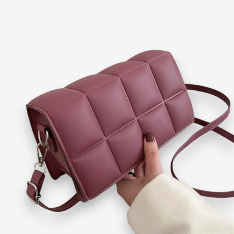 Lily – Women's Cube Bag with Button Closure