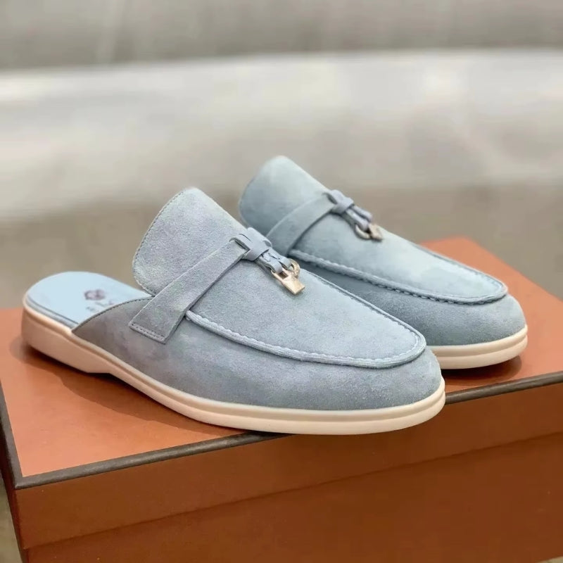 Kieran - Tassel Shoes With Open Back Design