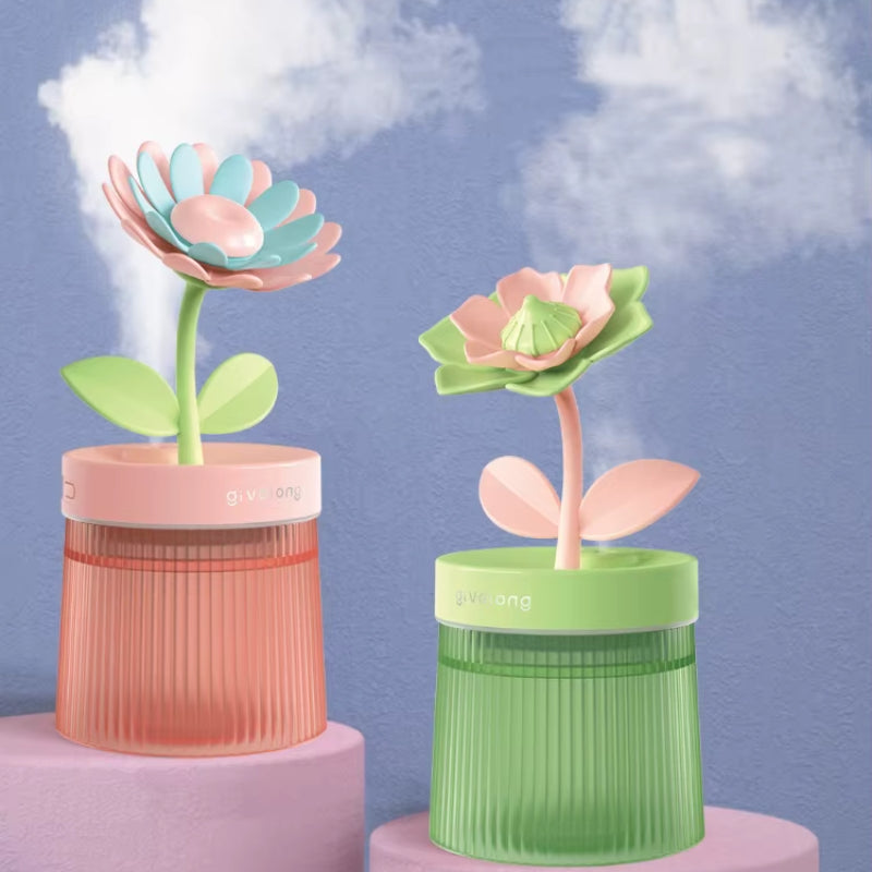 FreshBloom – Compact Flower USB Indoor Humidifier