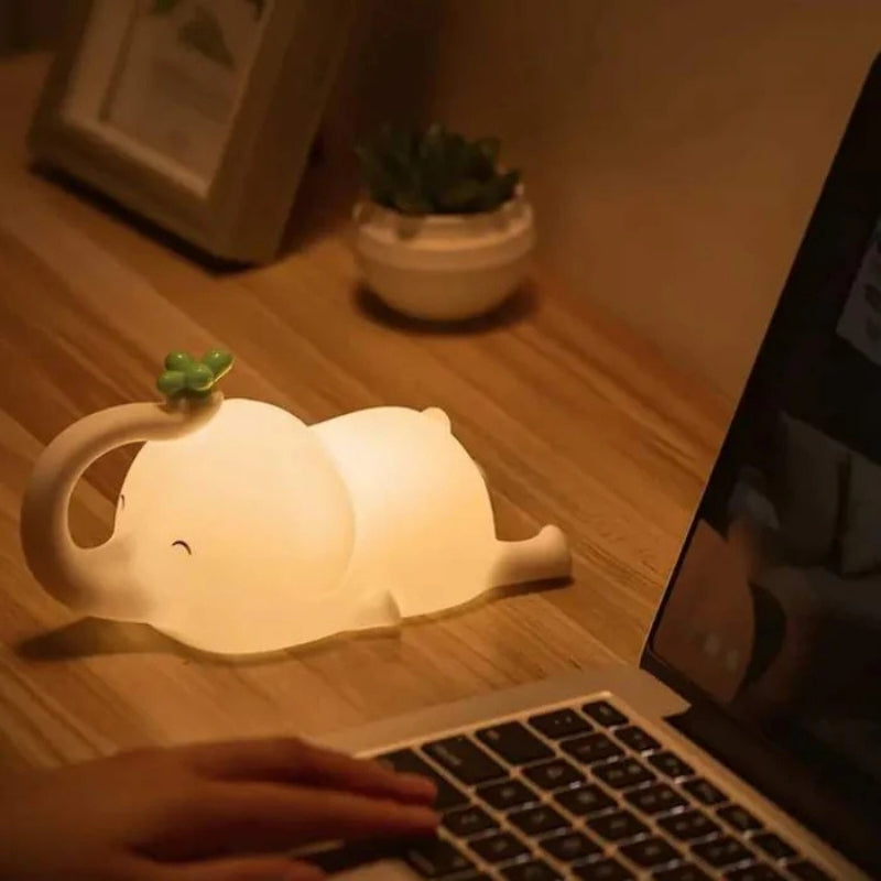 EleGlow – Rechargeable Elephant Night Light for Children