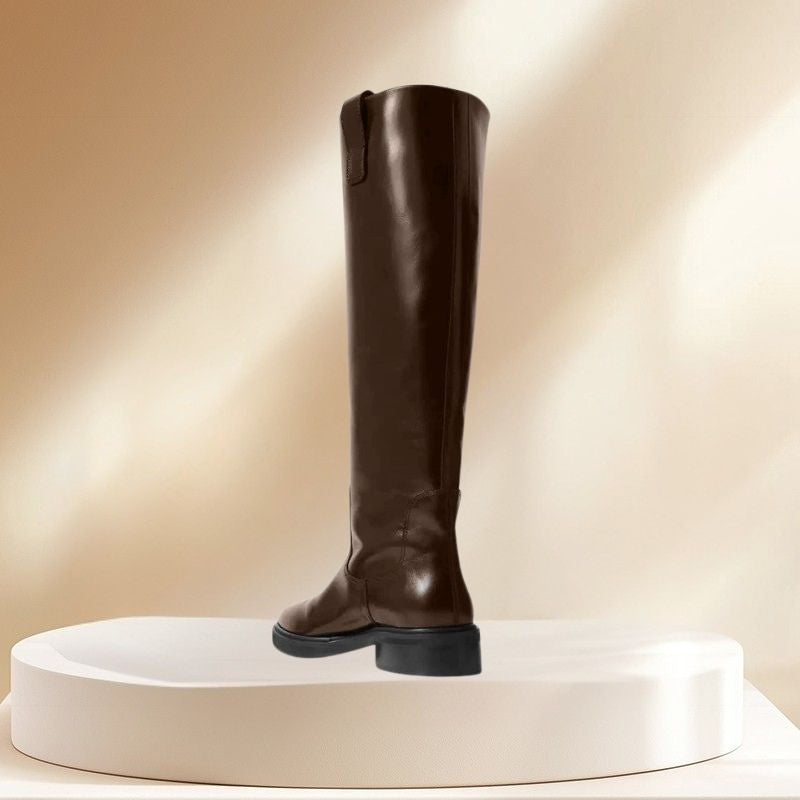 Women's Knee High Boots Low Heel