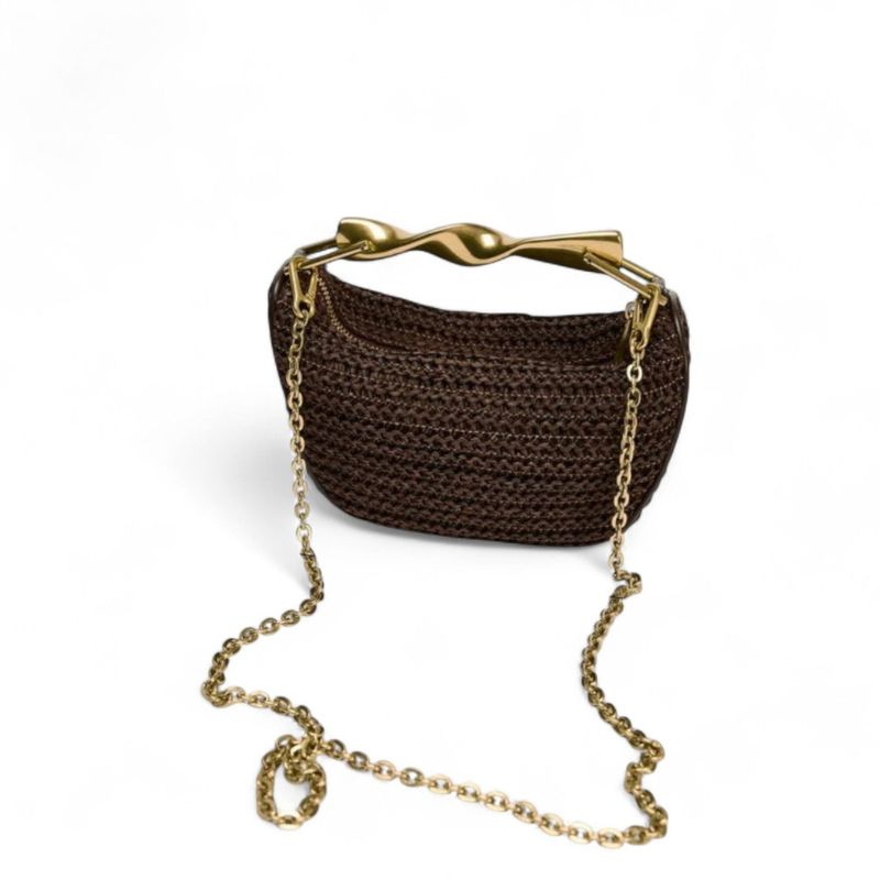 Women Compact Handbag Top Handle Design
