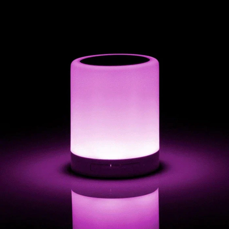 SoundGlow – Bluetooth Speaker with Mood Lighting Lamp