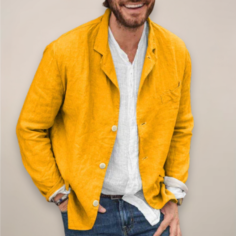 Men's Shirt with Button Closure