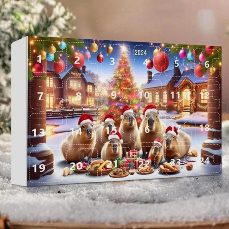 KapiFest – Kerst Adventskalender met Capybara Speelgoed Velani