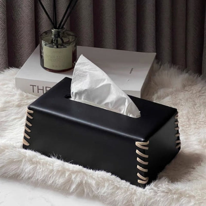 WeaveNest – Handwoven Tissue Box Holder for Table Decor