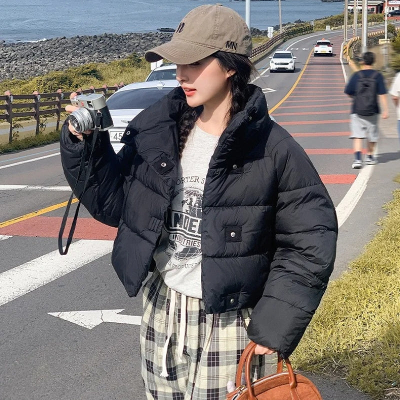 Elora – Chaqueta de manga larga con cierre de botones 