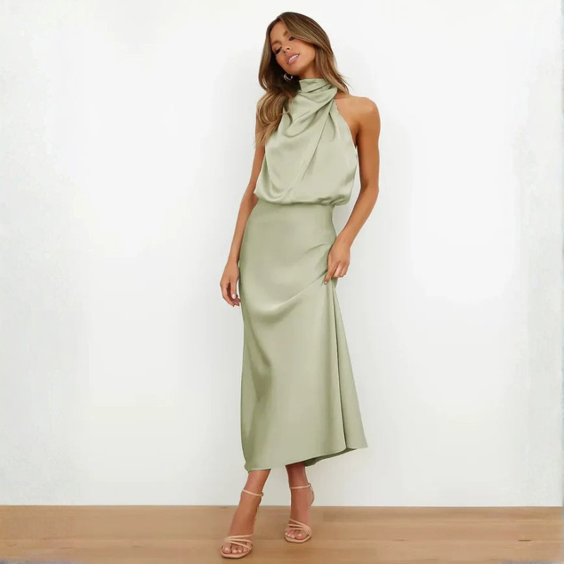 Elegant Off Shoulder Maxi Dress for Women
