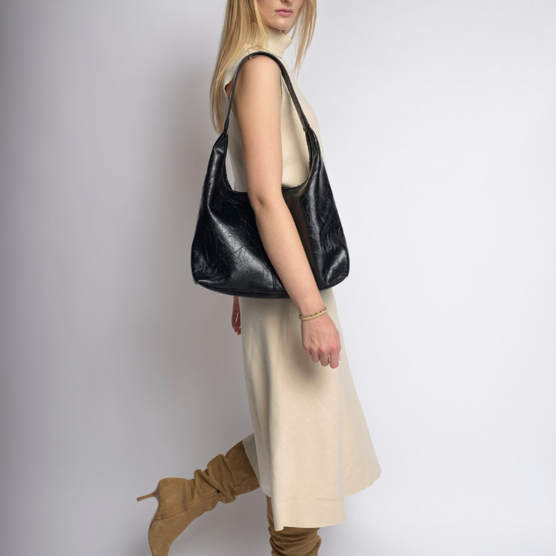 Karen - Grote Totebag met Ritsopening en Schouderriem Velani