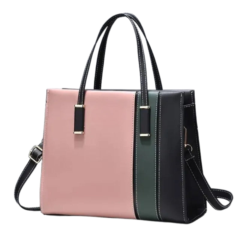 Stella – Handtas met Verstelbare Band en Ritssluitingszakjes Velani