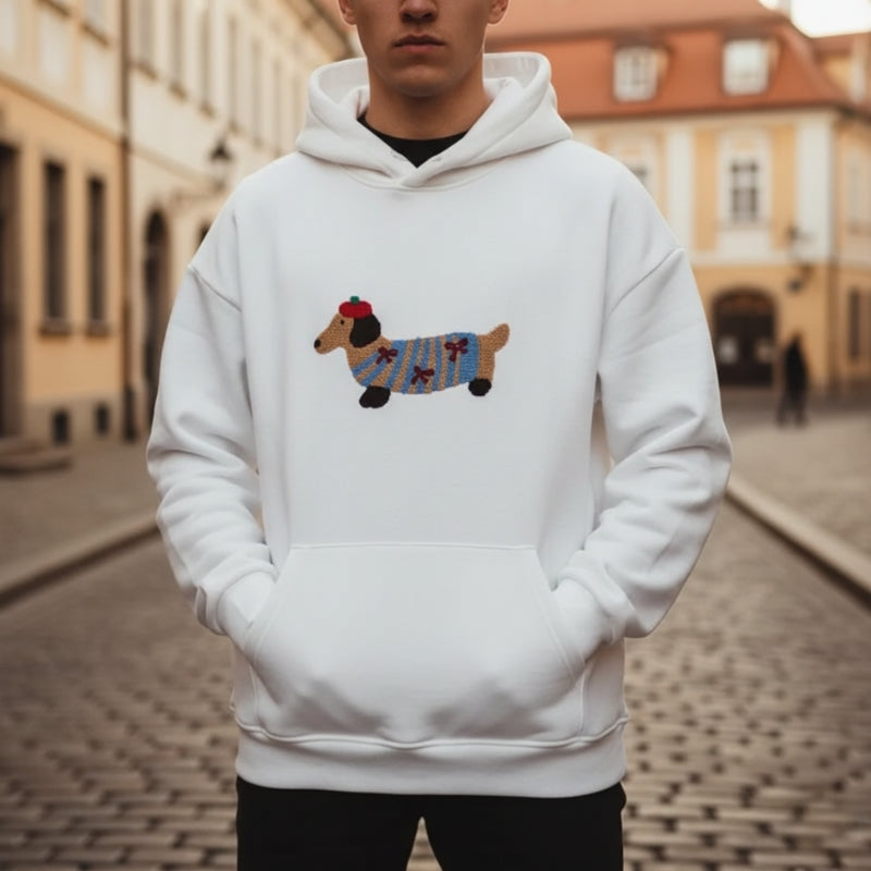 VelGlow – Long Sleeve Jacket with Hoodie and Pocket