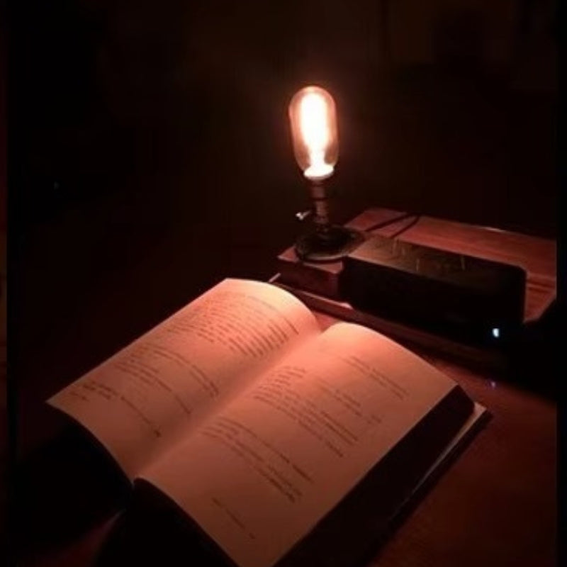 LumaClassic – Tafellamp met Antieke Afwerking Velani