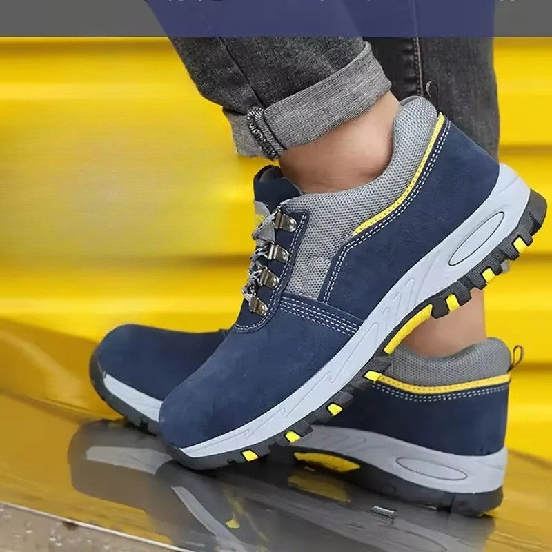 Ryan – Round Toe Sneakers With Adjustable Laces And Anti Slip Grip