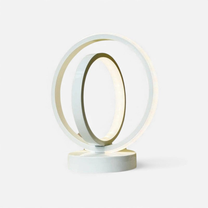 LumoTier – LED Bureaulamp met Dubbele Ringen Velani