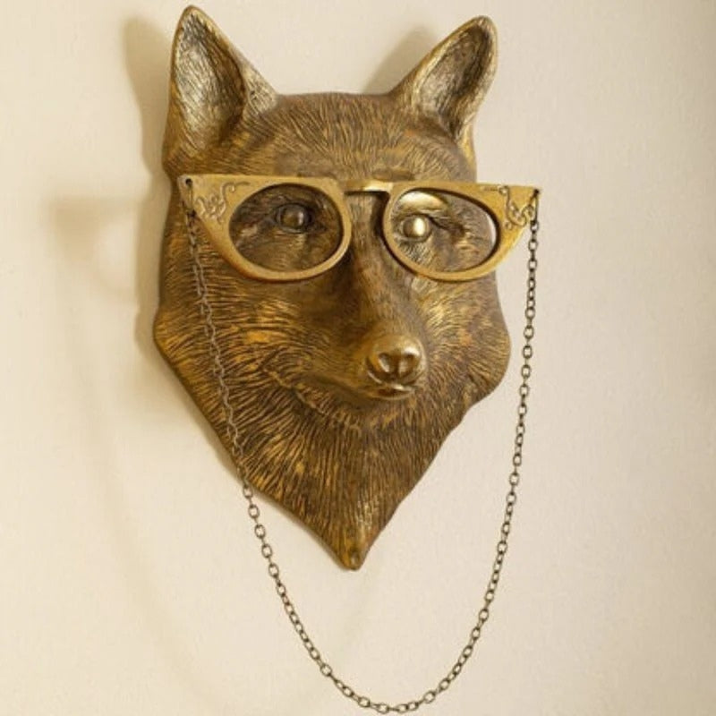 ArtWild – Wall-Mounted Animal Head Sculpture for Home Decor
