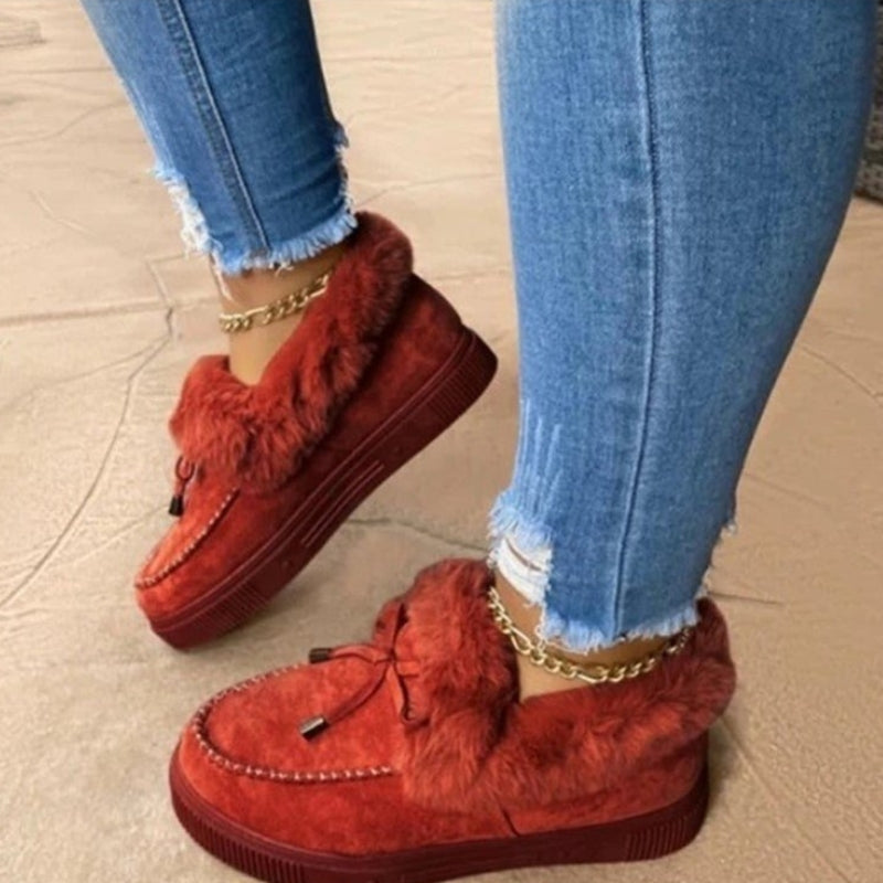 Chloe – Round Toe Boots With Anti Slip Grip