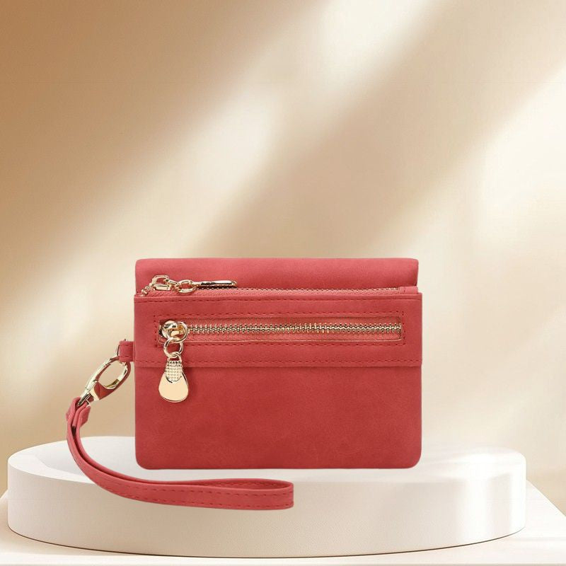 Women Zip Around Wallet Coin Purse Design