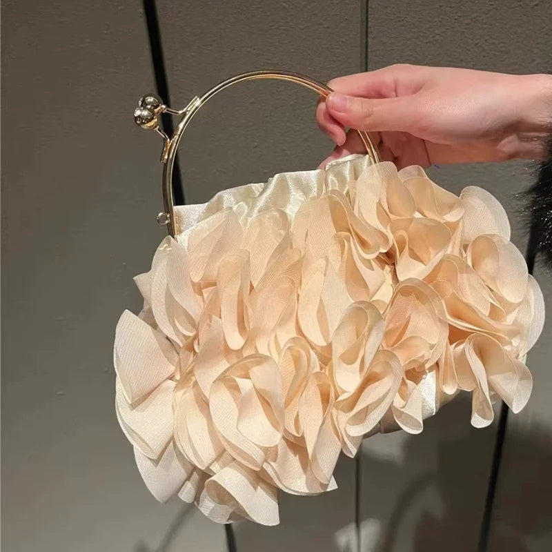 Victoire – Blooming Handtas met Handvat en Ketting Velani