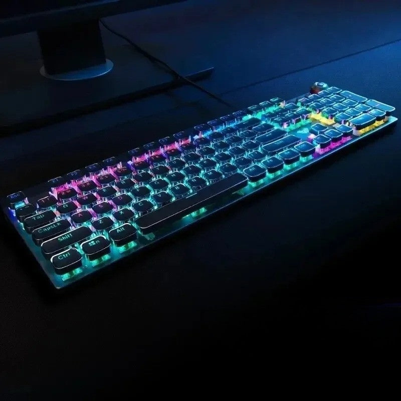 GlowKeys – Compact RGB Keyboard with Backlight